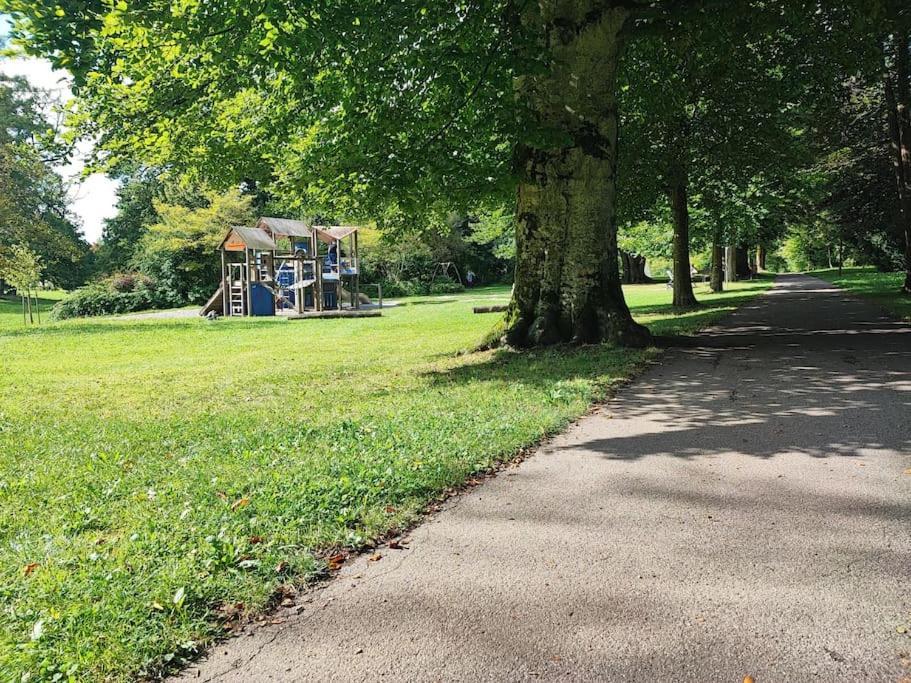 -Stadthaus Ida- Mit Grosser Dachterasse, Am Schlosspark, Luftkurort Kisslegg, Boxspringbetten, Kaffeevollautomat, Smarttv, Familienfreundlich, Grosszuegig, Zentral Exterior foto